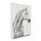 Stupell Industries Spirit Stallion Horse With Flower Wreath Wall Art